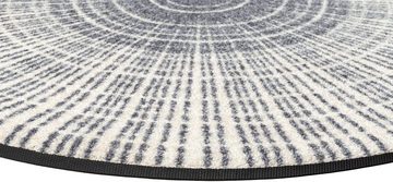 Teppich Cascara, wash+dry by Kleen-Tex, rund, Höhe: 7 mm, rutschhemmend, In- und Outdoor geeignet, waschbar, Wohnzimmer