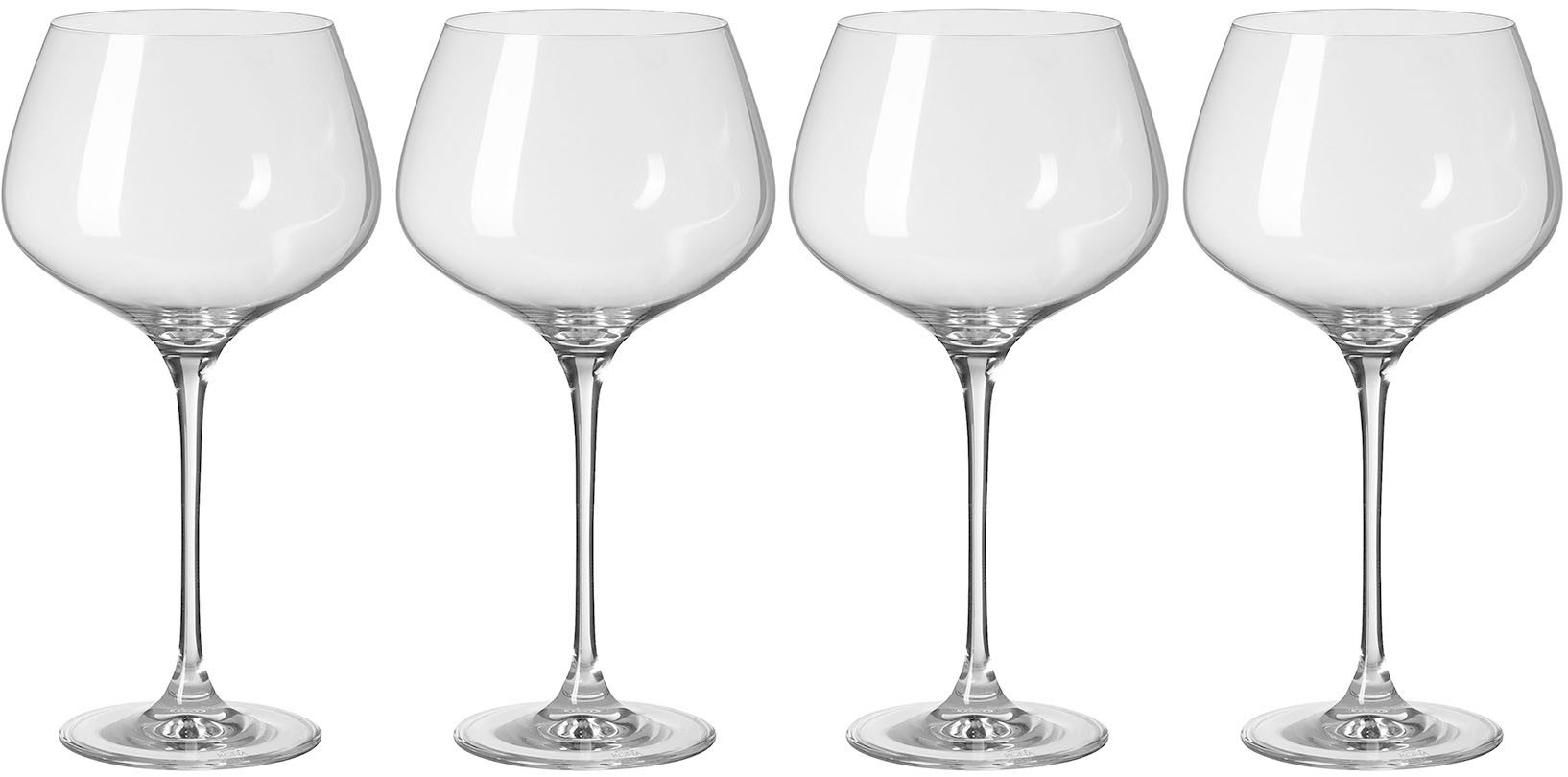 Fink Weinglas PREMIO, Glas, Weißweinglas, Cocktailglas, 4er Set, transparent