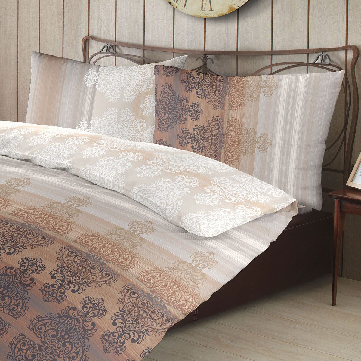 TRAUMSCHLAF Bettwäsche Aura, Biber, 2 teilig, günstig online kaufen