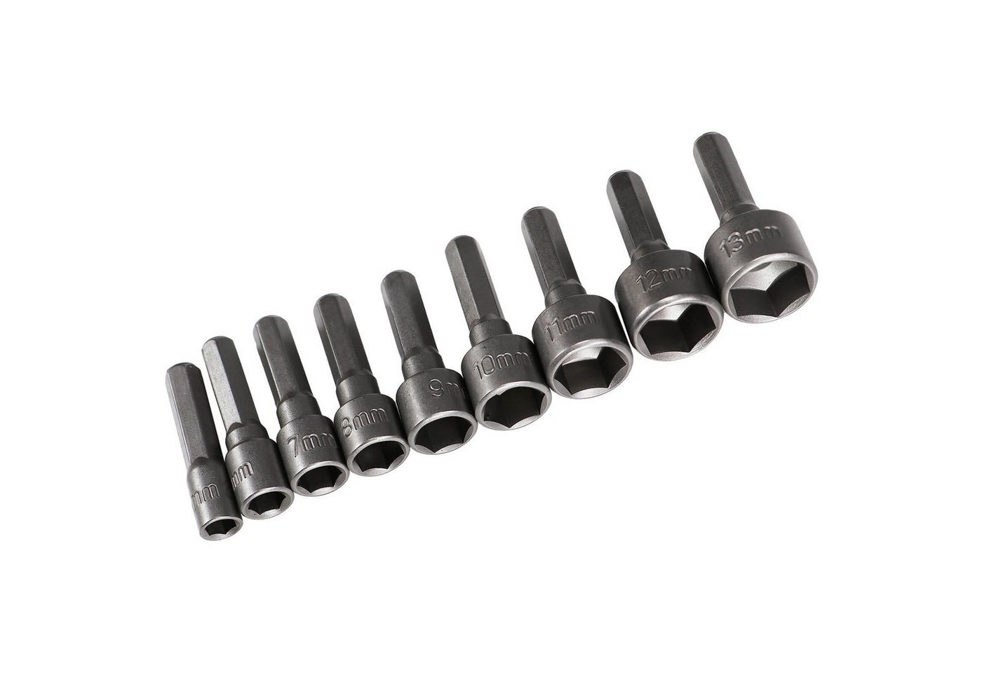 Thumbnail - Beast Stecknuss Bit Stecknuss Satz 9 teilig 5mm bis 13mm