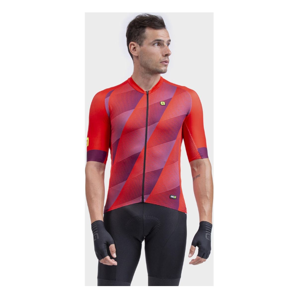 alé Radtrikot Square Kurzarm Trikot HERREN