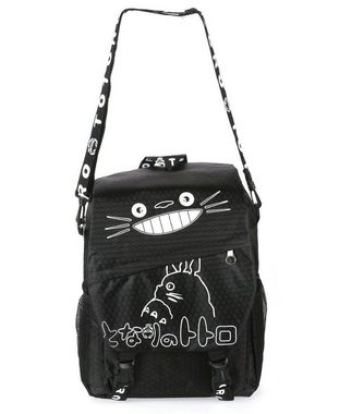 GalaxyCat Daypack Rucksack mit Umhängetasche Funktion für Totoro, Totoro Rucksack mit Umhängetasche Funktion