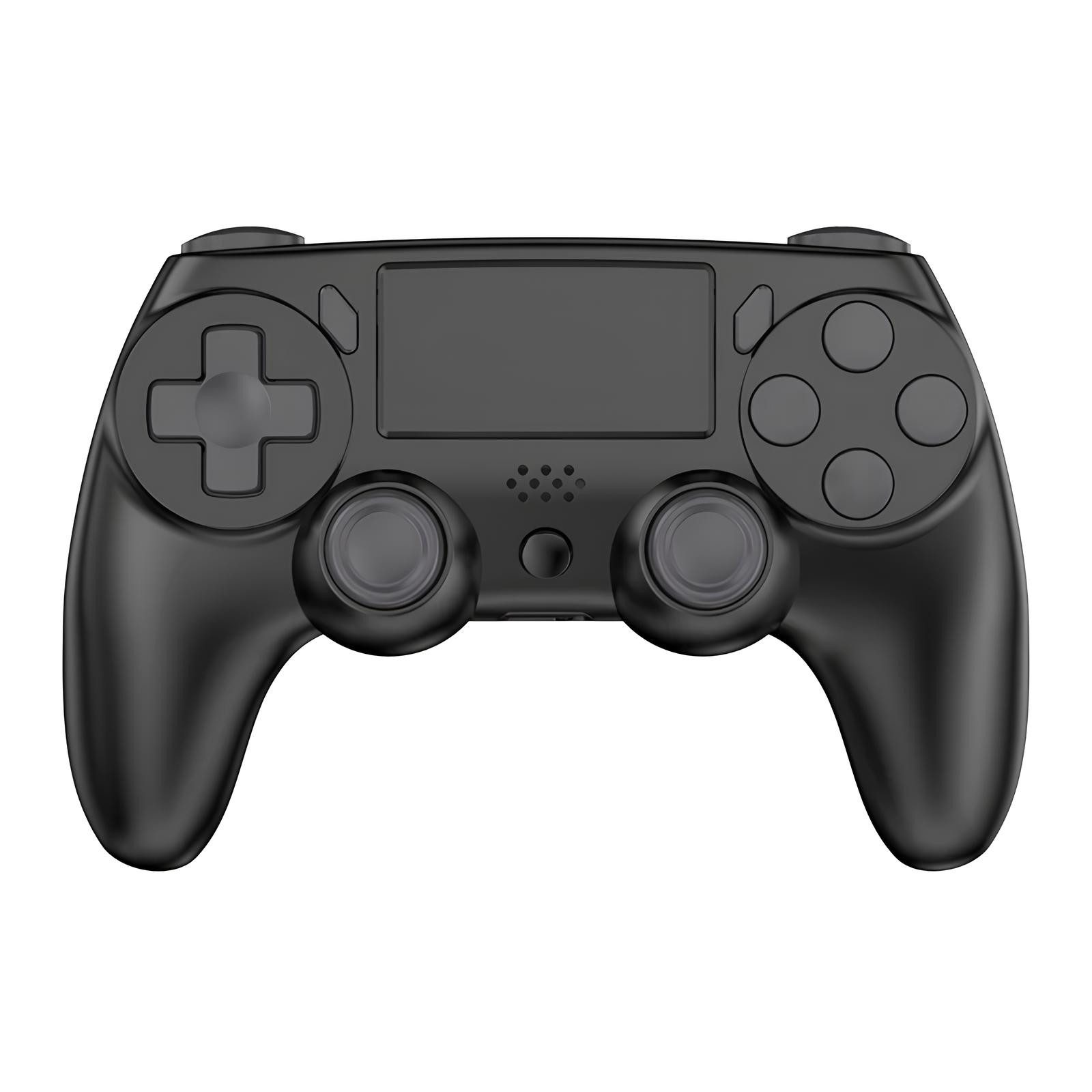 Athlix Gamepad Kabellos für PS4 PS3 PC, 6-Achsen Gyroskop Joystick Wireless Controller (8 Std. Akkulaufzeit, USB & Bluetooth, integriertes Touchpad)