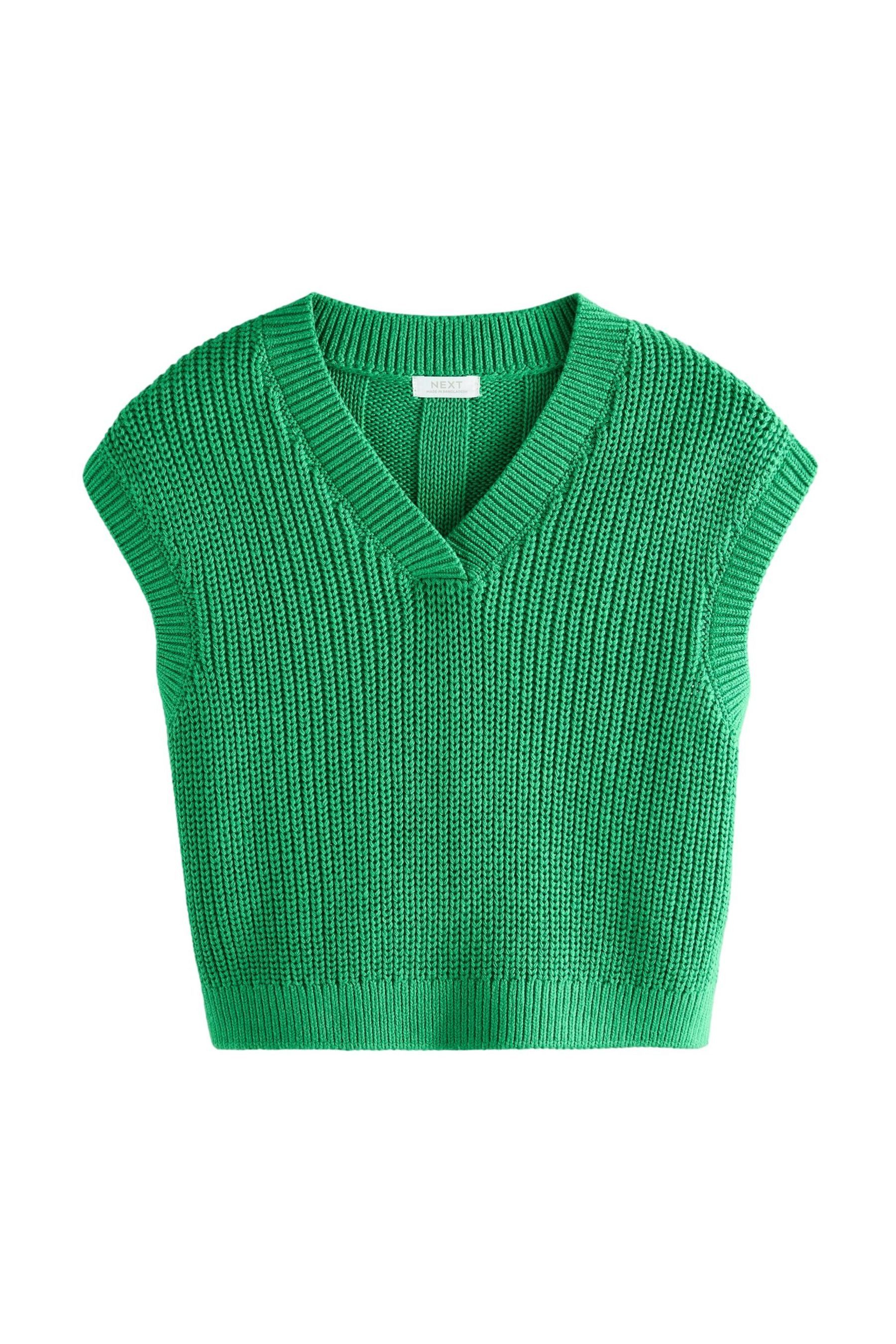 Next С коротким рукавом Gestricktes Tanktop (1-tlg)