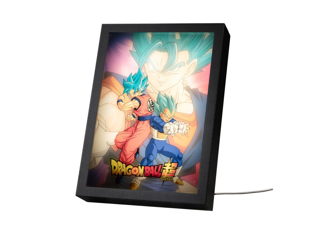 Grupo Erik Dekolicht Dragon Ball Super LED-Druck mit Rahmen