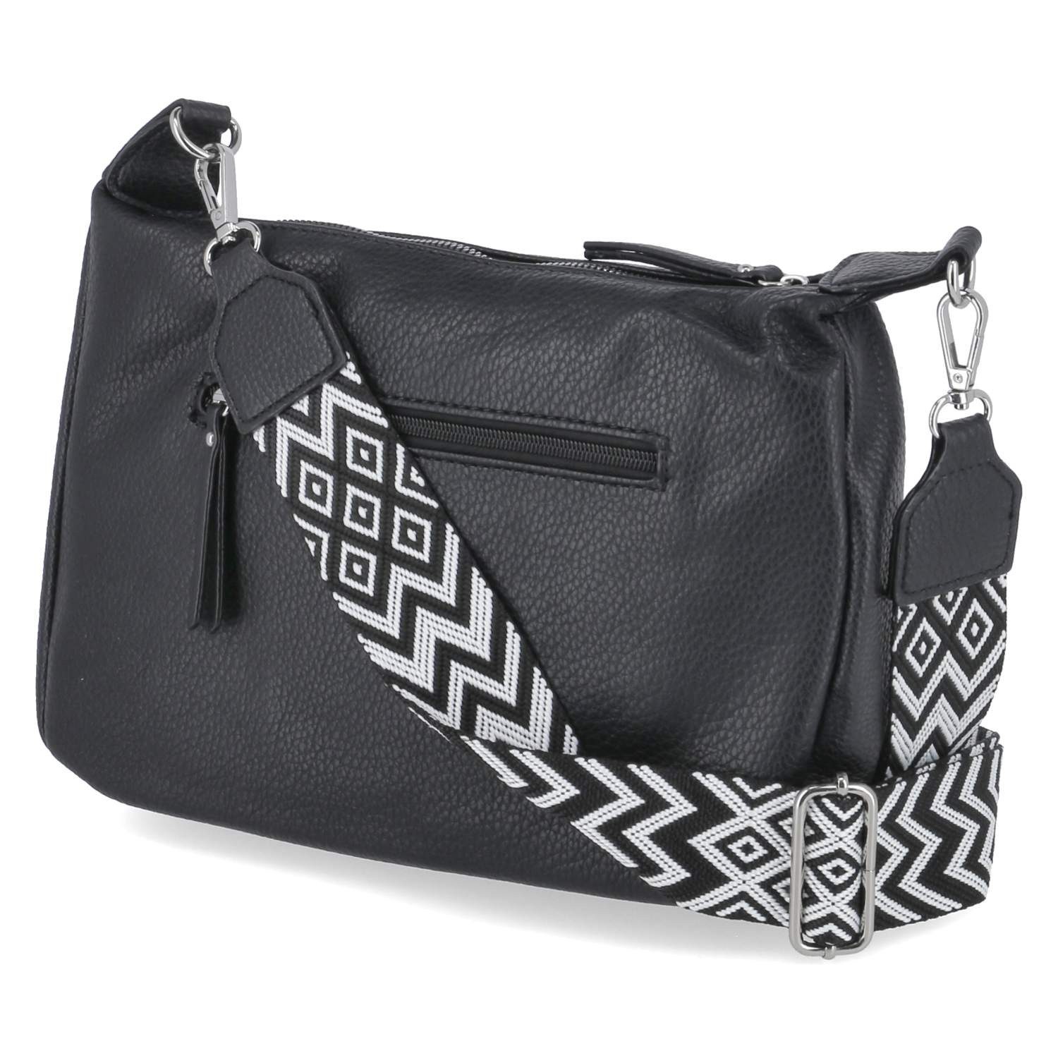 Fräulein Frida Handtasche Fräulein Frida FF2057,100 Damen Umhängetaschen Synthetik black