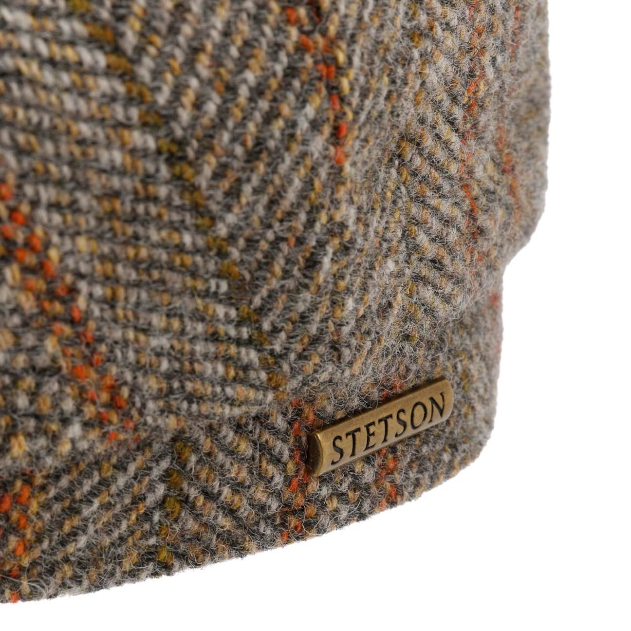 Stetson Flat Cap (1-St) Schirmmütze mit Schirm, Made in the EU