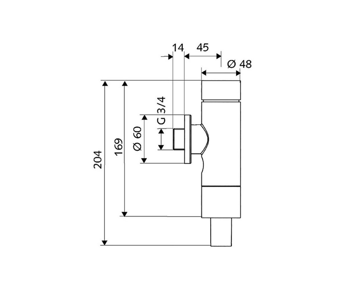 Thumbnail - Schell WC-Druckspüler WC-Druckspüler SCHELLOMAT SILENT ECO 3/4 Zoll/DN 20 - 26/28 mm