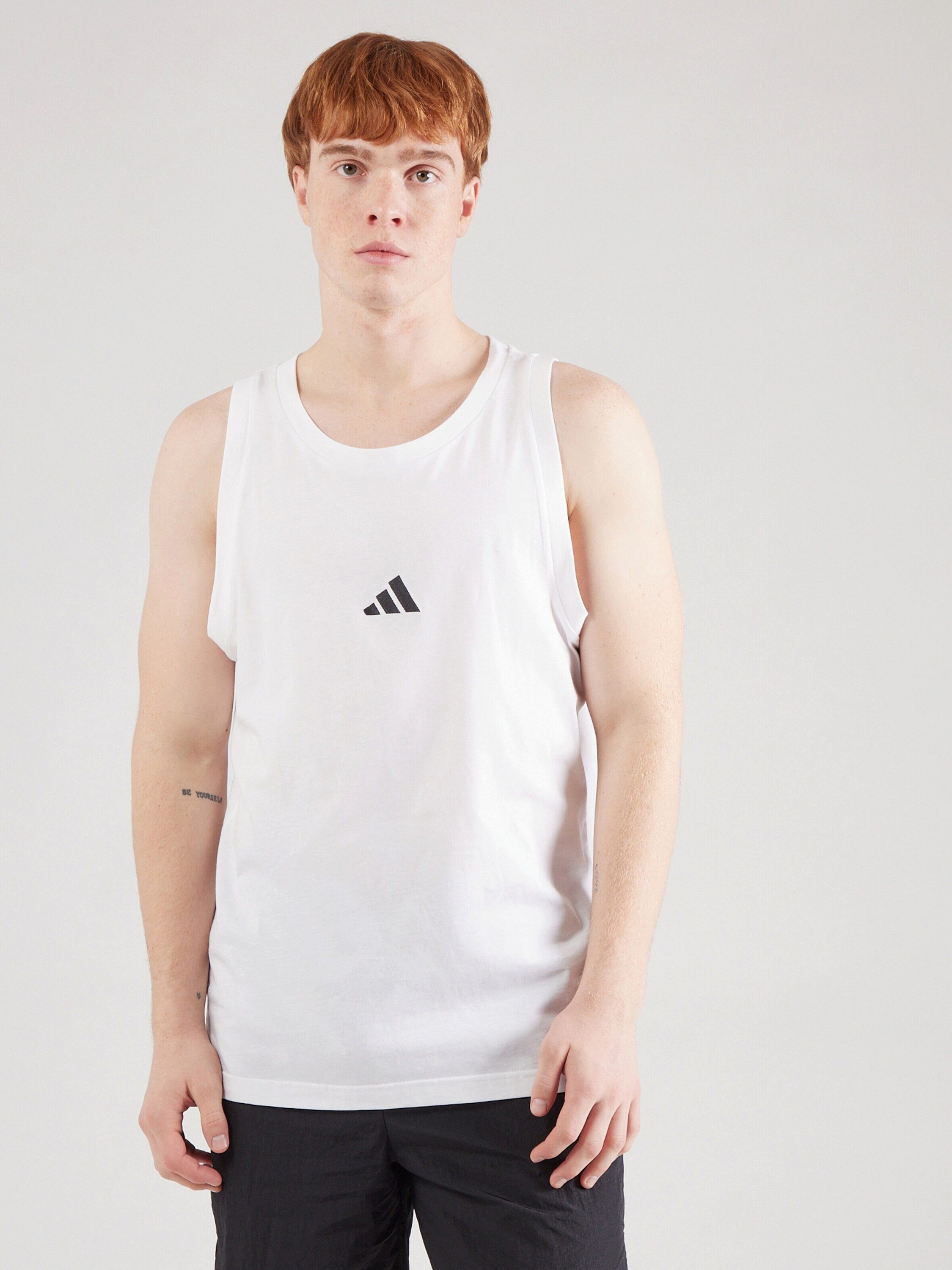 adidas Sportswear Funktionsshirt ESSENTIALS SMALL LOGO SINGLE JERSEY TANK (1-tlg)