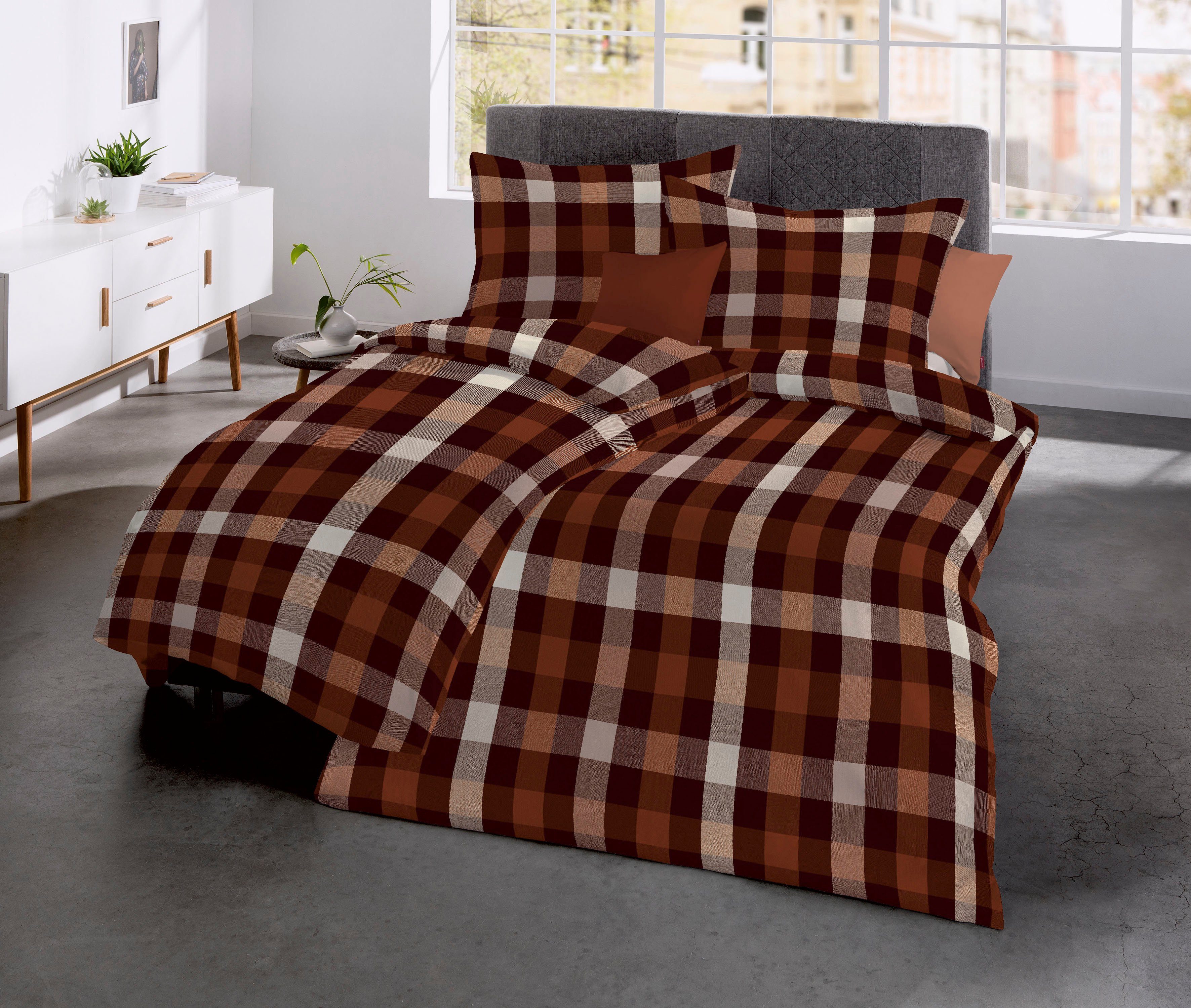 fleuresse Bettwäsche Lech 3742, Flanell, 3 günstig online kaufen