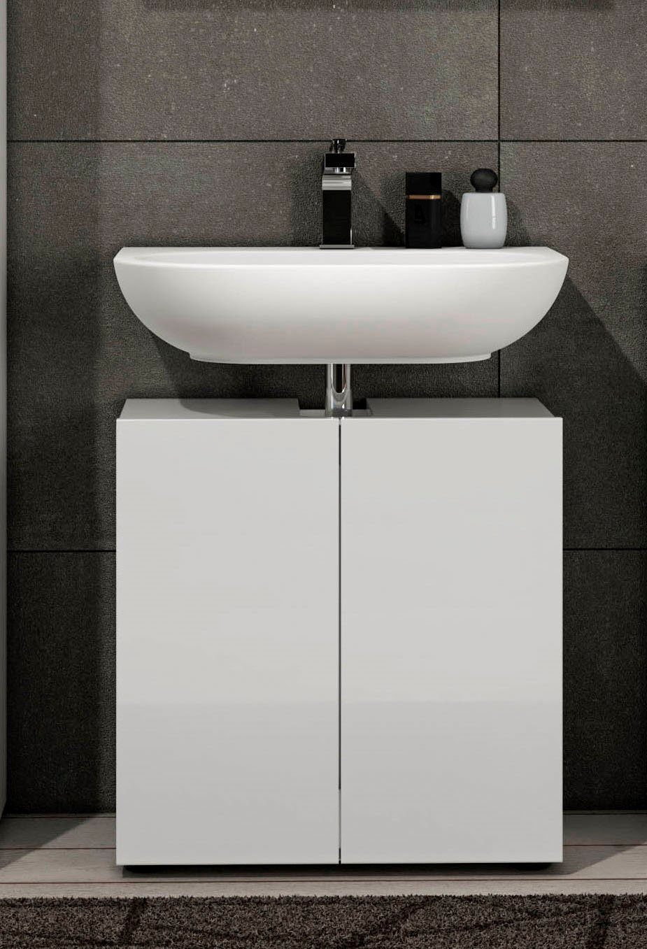 INOSIGN Waschbeckenschrank MISTER, WBU, Bad-Unterschrank, 60 cm breit, 2 Tü günstig online kaufen