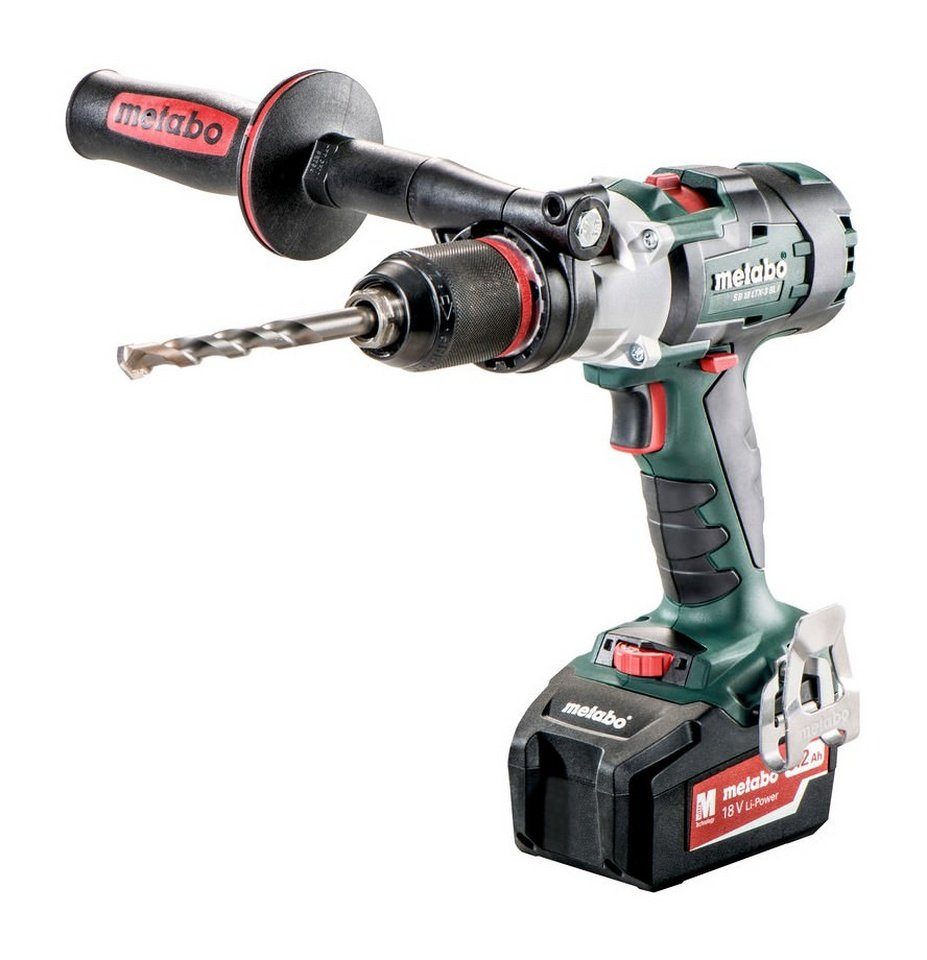 metabo Akku-Schlagbohrschrauber SB 18 2 Akku-Schlagbohrmaschine Li-Ion Ah im 18 V, 5,2 Kunststoffkoffer LTX-3 I, x BL