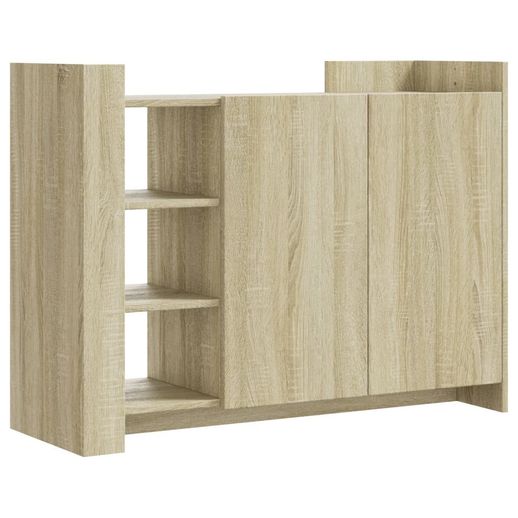 vidaXL Sideboard Sideboard SonomaEiche 100x35x75 cm Holzwerkstoff (1 St)