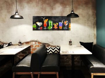 artissimo Glasbild Glasbild 80x30cm Bild aus Glas Küche Küchenbild bunt modern Bar Mojito, Essen und Trinken: Cocktails
