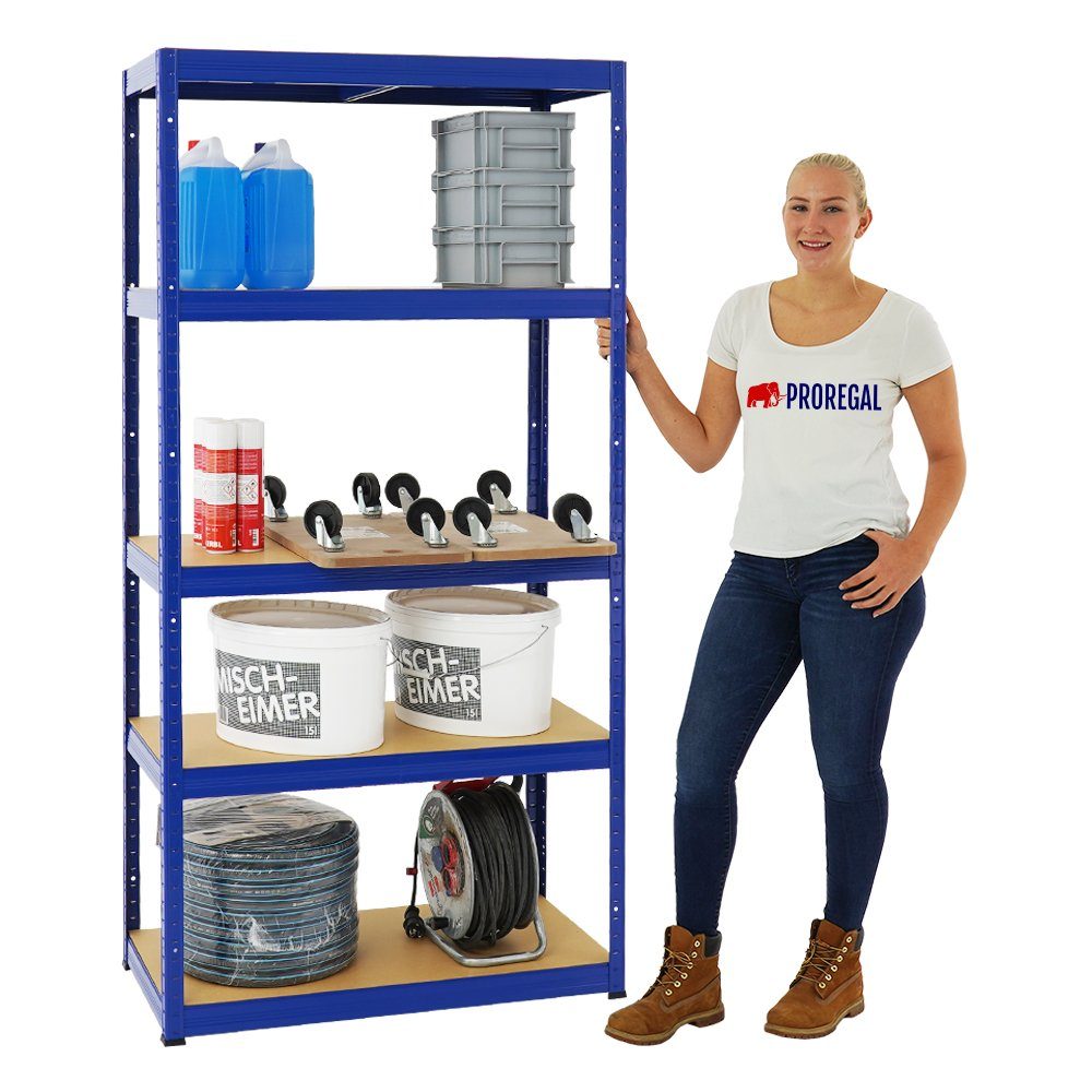 PROREGAL® Schwerlastregal Schwerlastregal Slim Elephant, 5 günstig online kaufen