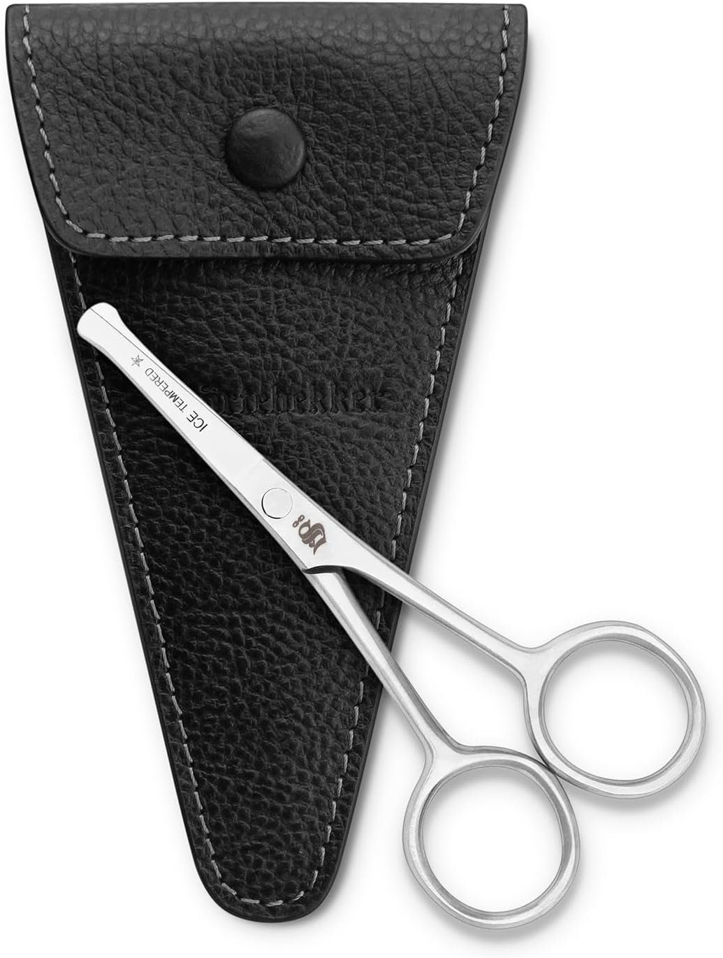 Störtebekker Bartschere für den perfekten Bartschnitt (11,4 cm), (liegt gut in der Hand, müheloses Schneiden), bringt deinen Bart in Form