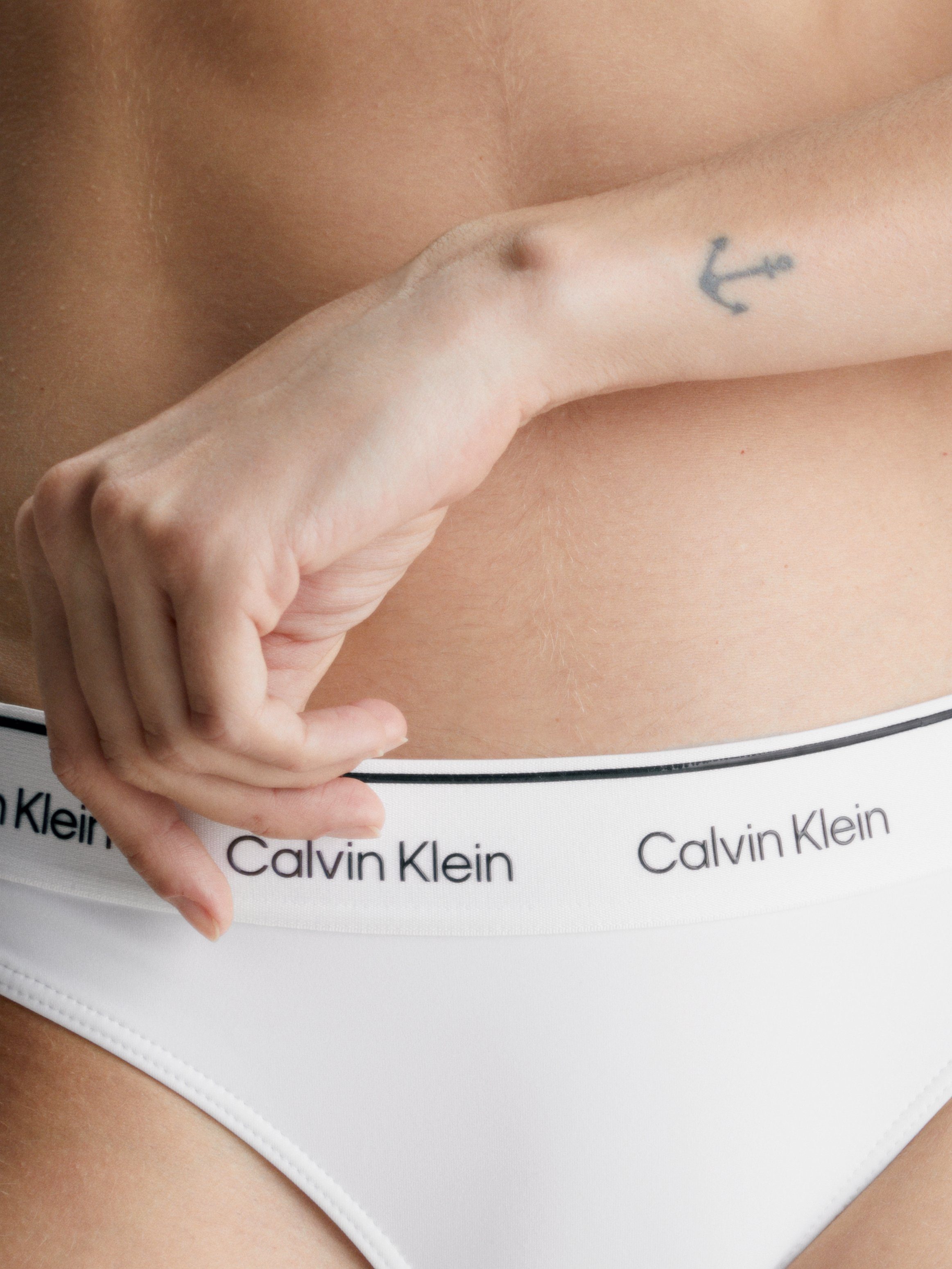 Calvin Klein Swimwear Bikini-Hose BIKINI mit Logobund