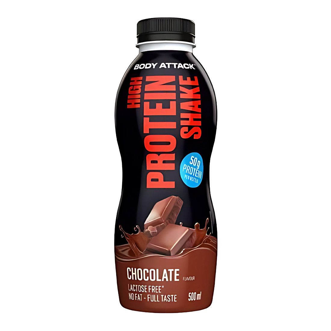 Body Attack High Protein Shake 12x500ml Shake, 6000 ml