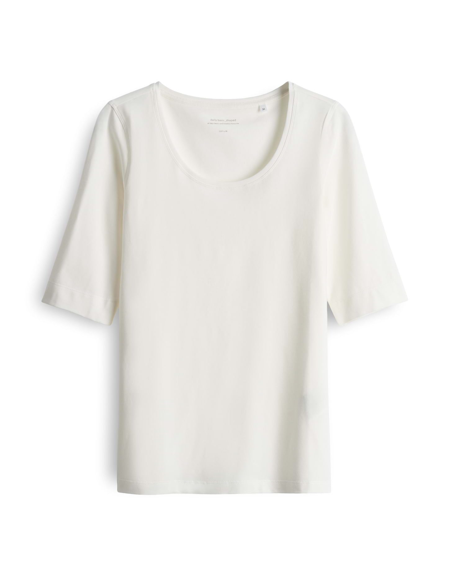 OPUS Kurzarmshirt Kurzarmshirt aus Jersey Slim Shirt aus Jersey günstig online kaufen