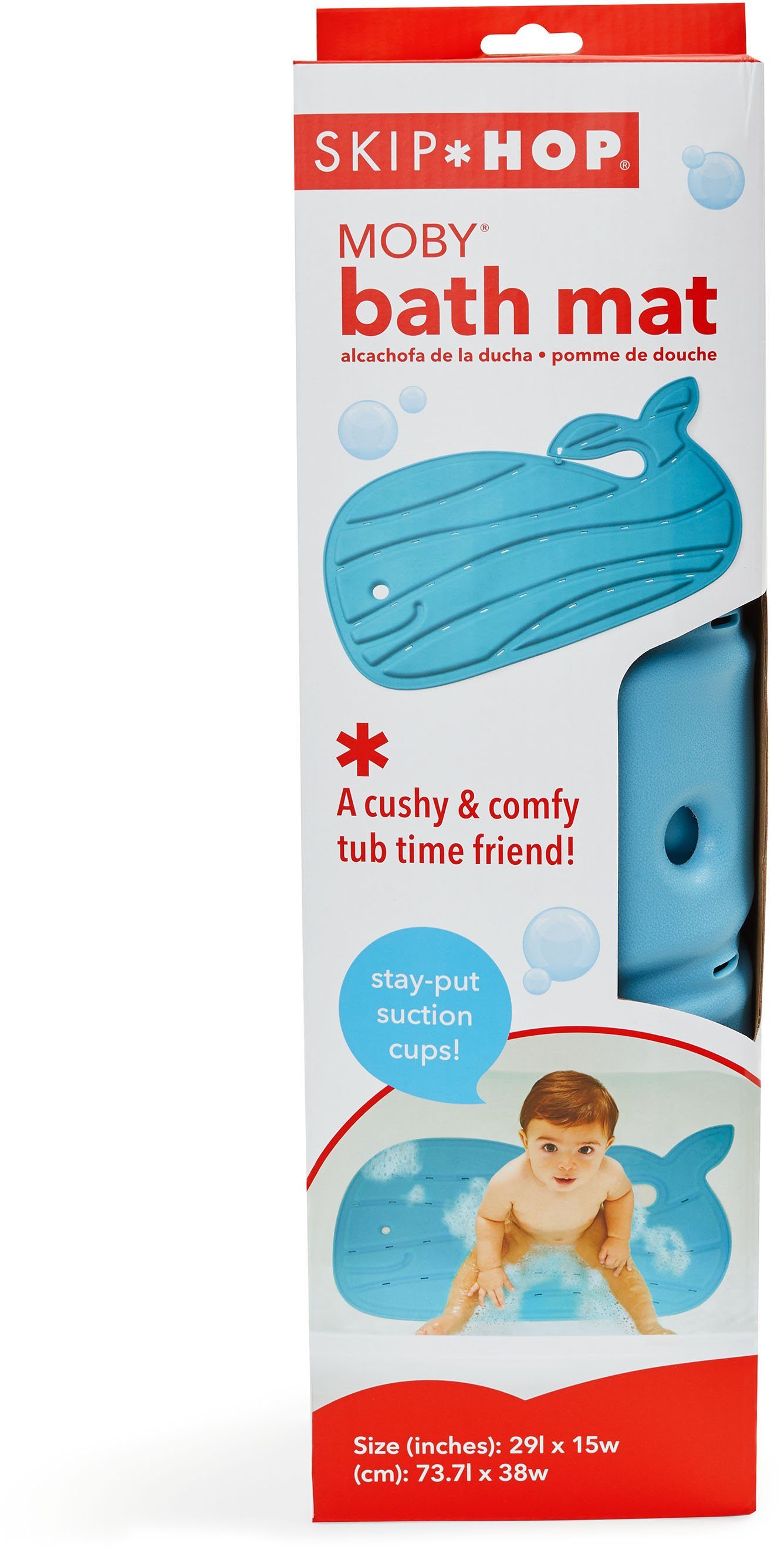 Skip Hop Badesitz Badematte Moby, blau