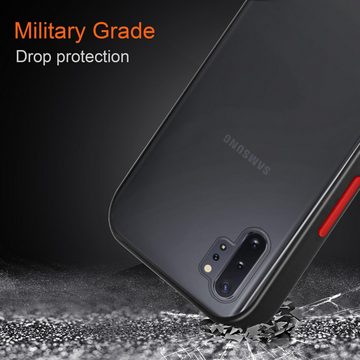 Cadorabo Handyhülle Samsung Galaxy NOTE 10 PLUS Samsung Galaxy NOTE 10 PLUS, Handy Schutzhülle - Hülle - Ultra Slim Hard Cover Case - Bumper