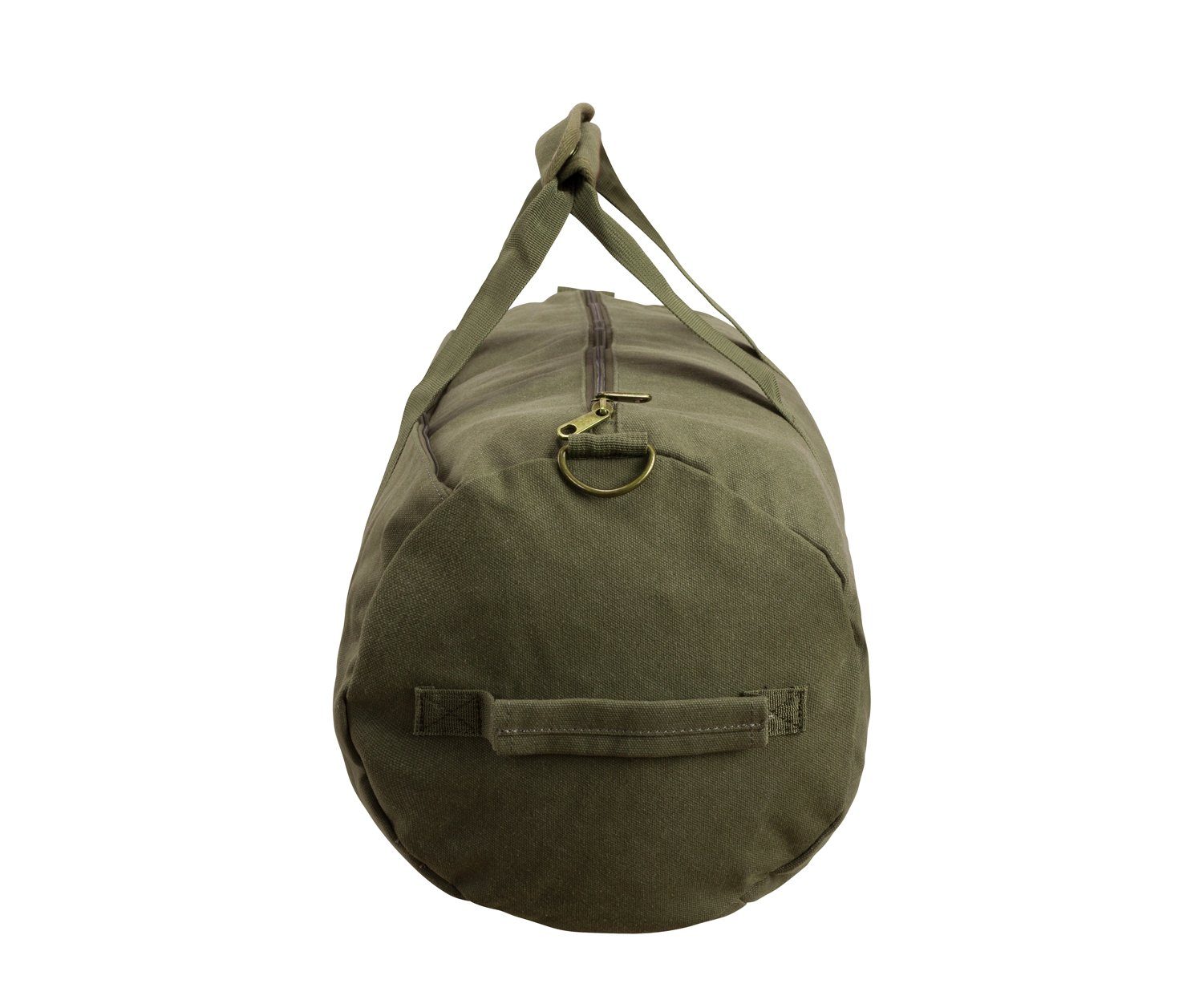 Manufaktur13 Sporttasche Canvas Barrel Bag Duffel Olive/Khaki 24L Sporttasche, - Bag, Fassungsvermögen