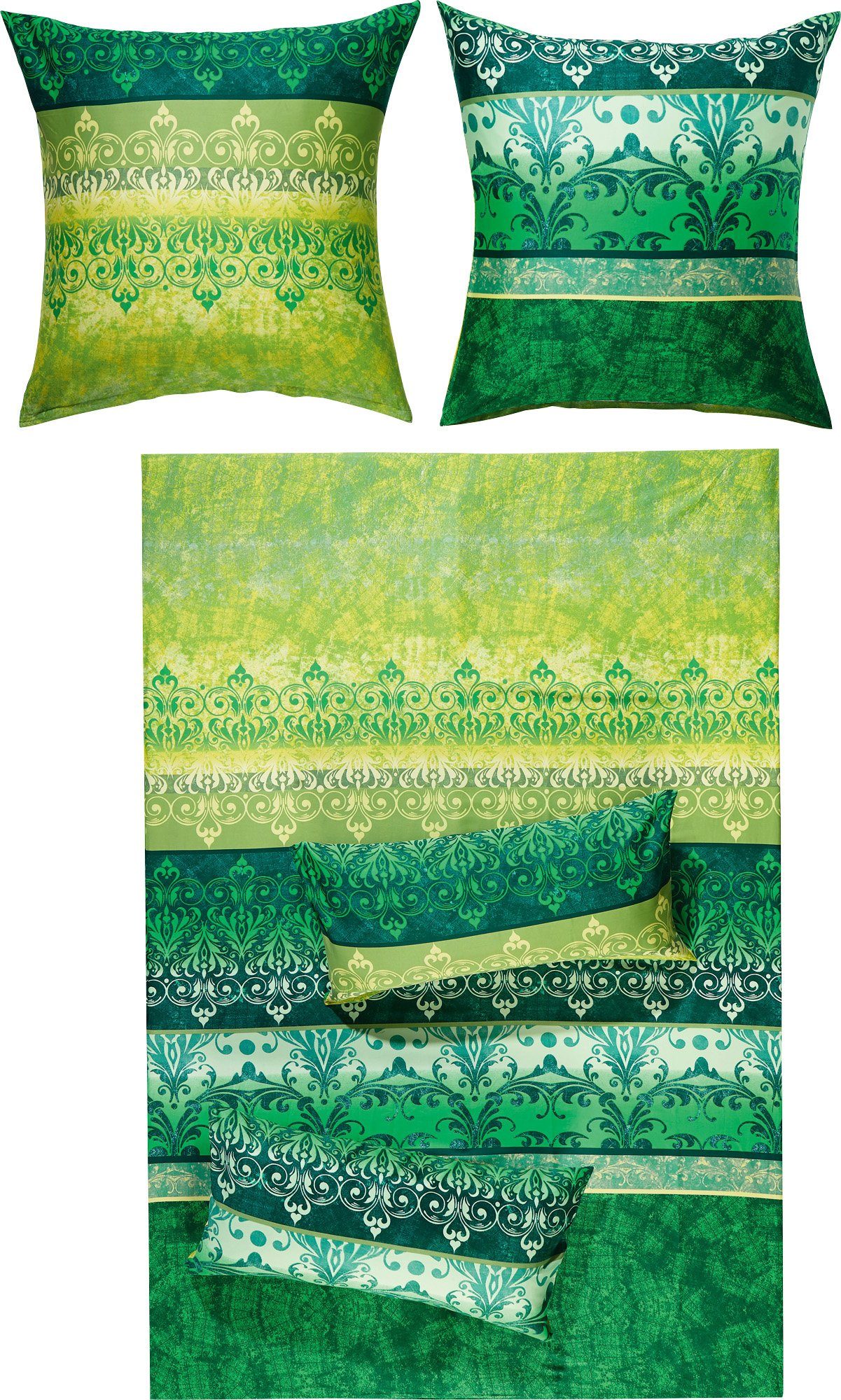 Erwin Müller Bettwäsche Bettwäsche, Mako-Satin, Ornamente günstig online kaufen