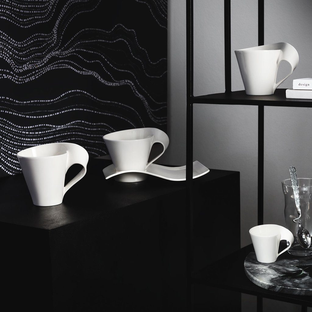 NewWave Porzellan Boch Espressotasse, Espressotasse & Villeroy Caffè