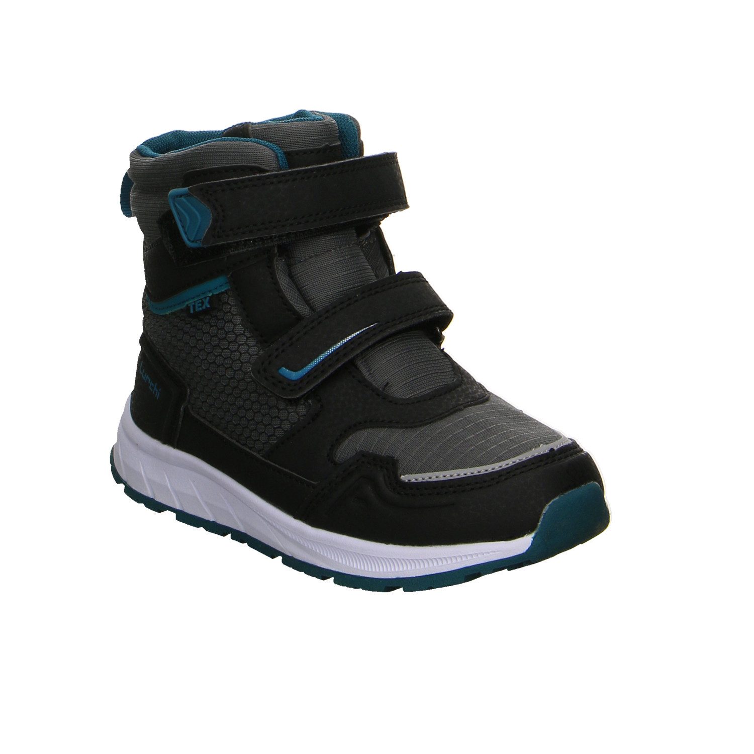 Lurchi Lurchi Synthetik Klettstiefel Winter Junge schwarz Winterstiefelette