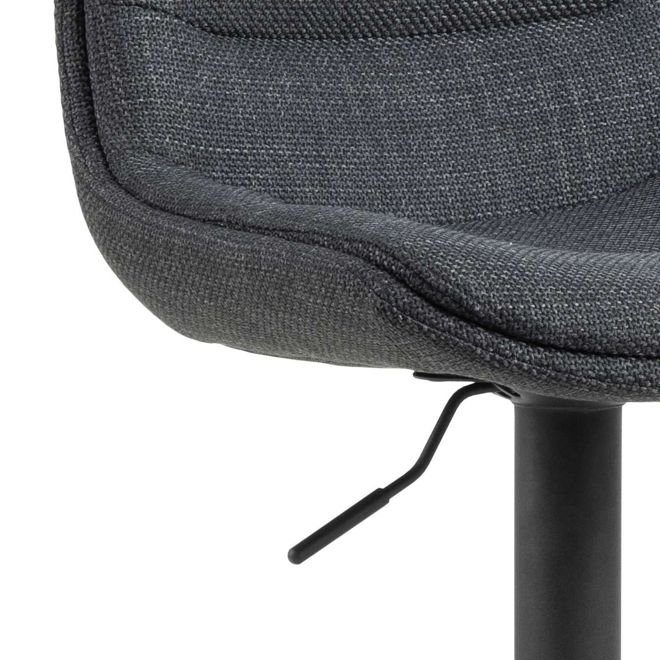 ACTONA GROUP Barhocker Adisa (Set, 2 St., 2 stk), Barhocker, Basel dunkelgrau, Trompete Gestell, 2 Stk