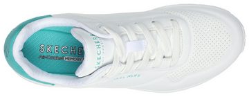 Skechers UNO - POP BACK Sneaker Freizeitschuh, Halbschuh, Schnürschuh komfortabler Skech-Air Funktion