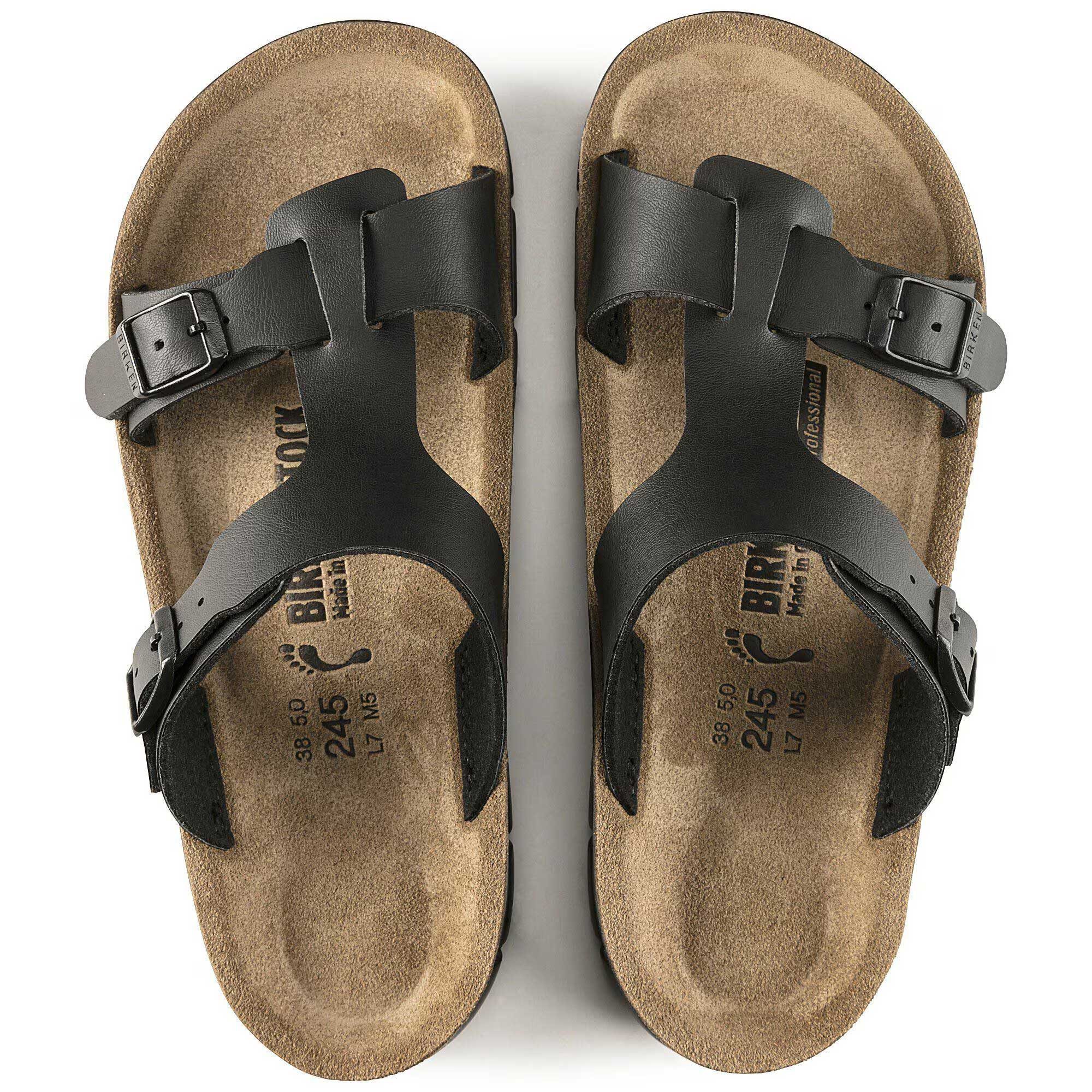 Birkenstock Sandalen Damen Sommer - Sofia - Anatomisches Kork-Latex-Fußbett - Sandale Flache Sandaletten mit modischer T-Spange und verstellbaren Riemen – Bild 2 von 5