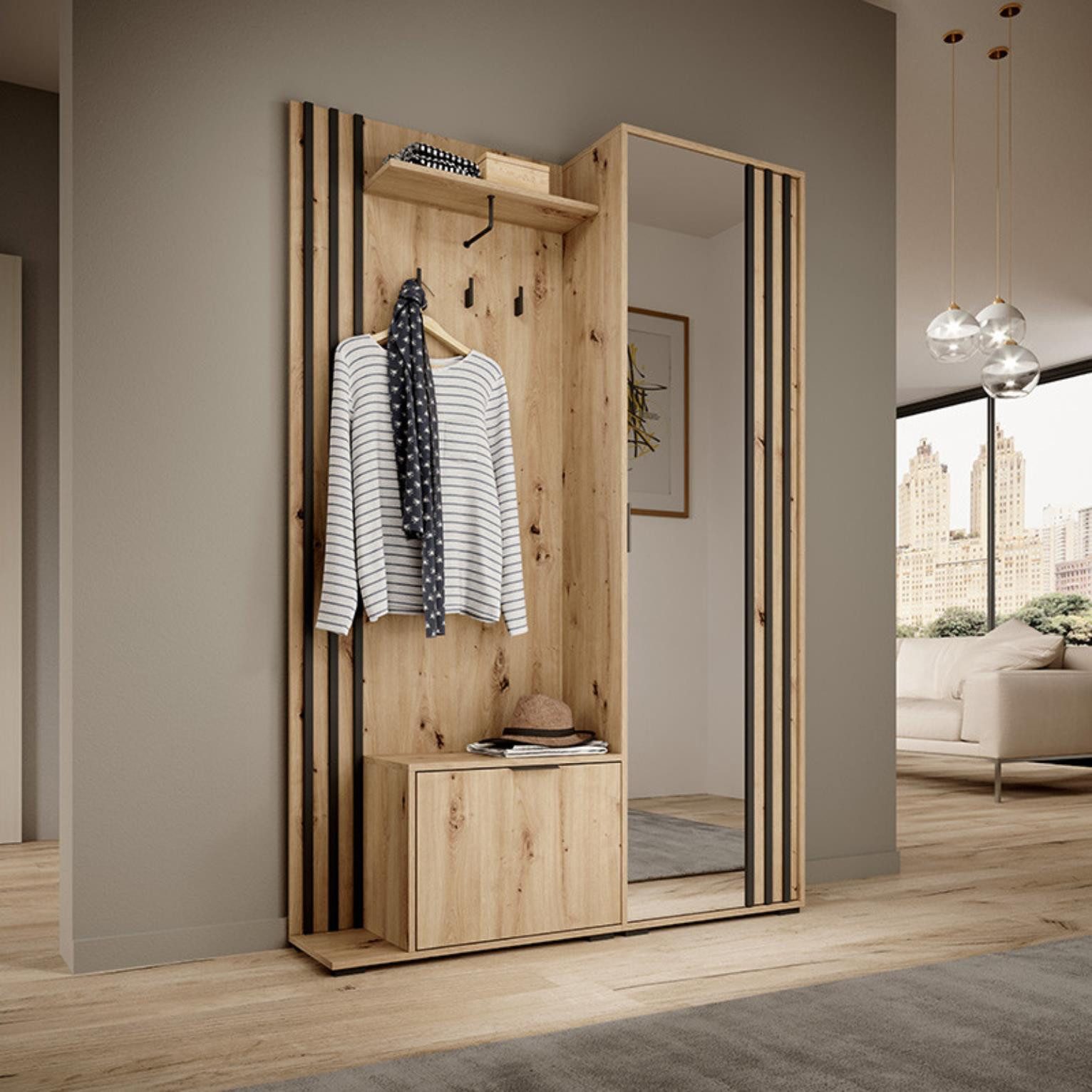BETTSO Garderobenschrank NELLY