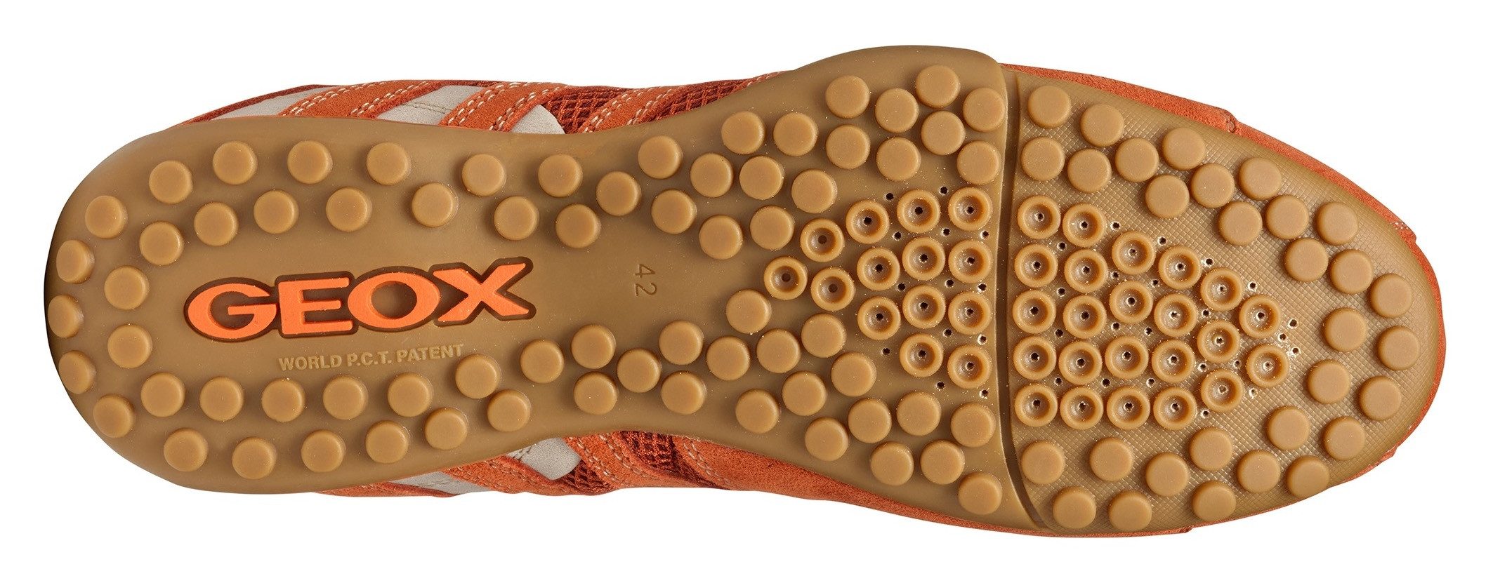 Geox U SNAKE ORIGINAL Schnürschuh, Schnürschuh, Freizeitschuh, Trekking Sneaker mit Lederinnensohle