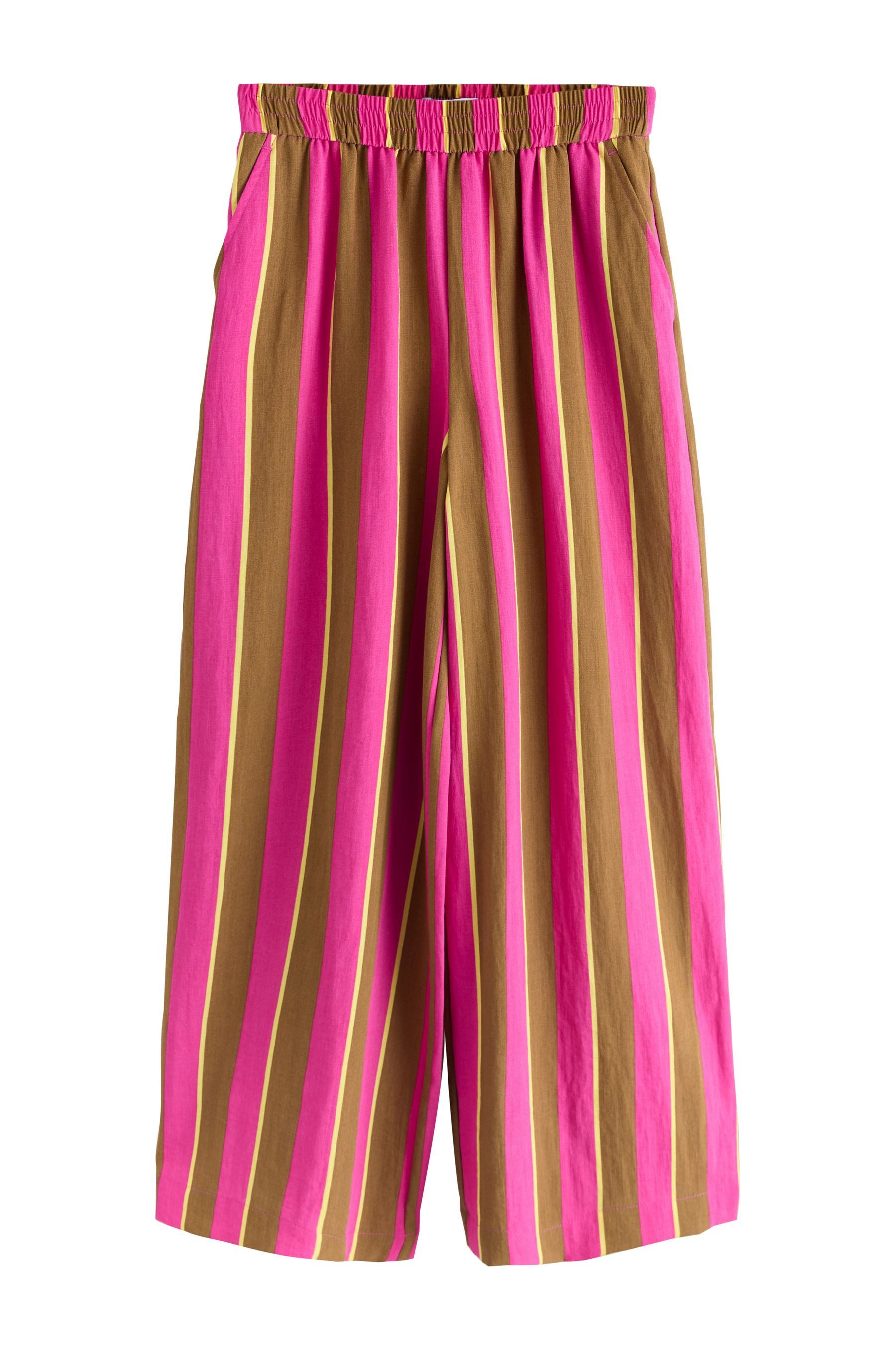 Palazzohose Schlupfhose mit besonders weitem Bein