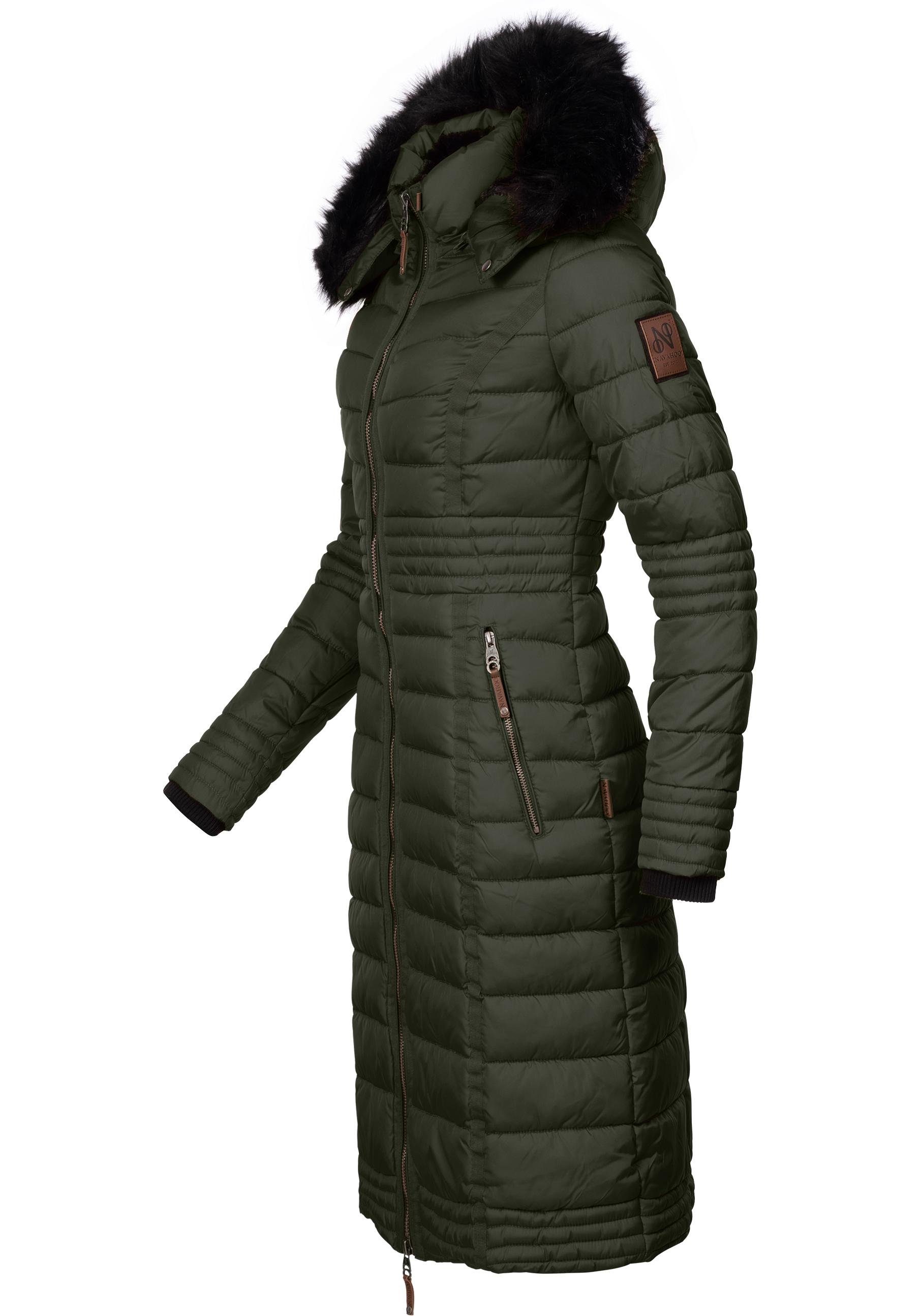 Navahoo Wintermantel Umay langer Damen Winter günstig online kaufen