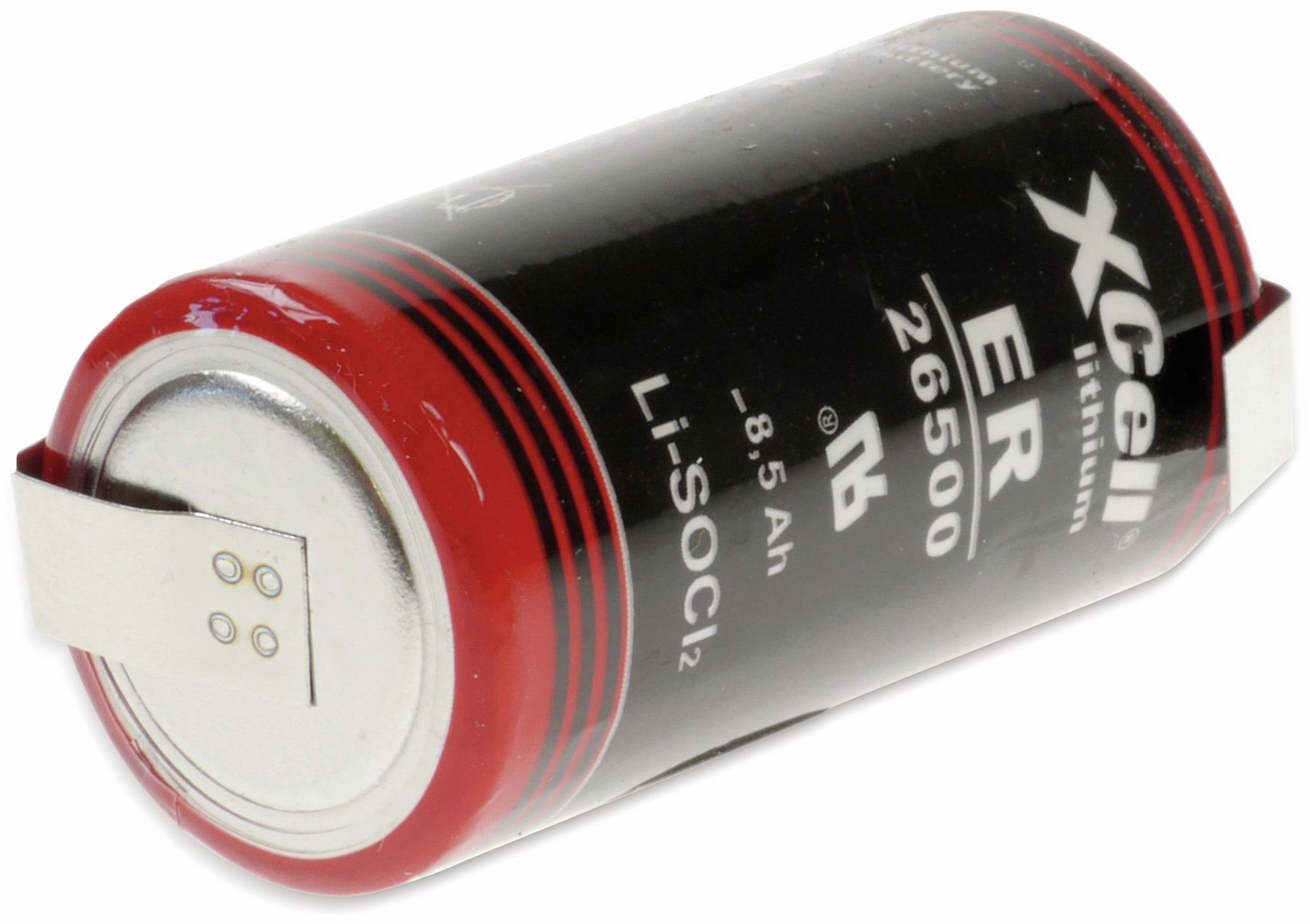 Lithium-Batterie Batterie LS26500, C, kraftmax KRAFTMAX mit