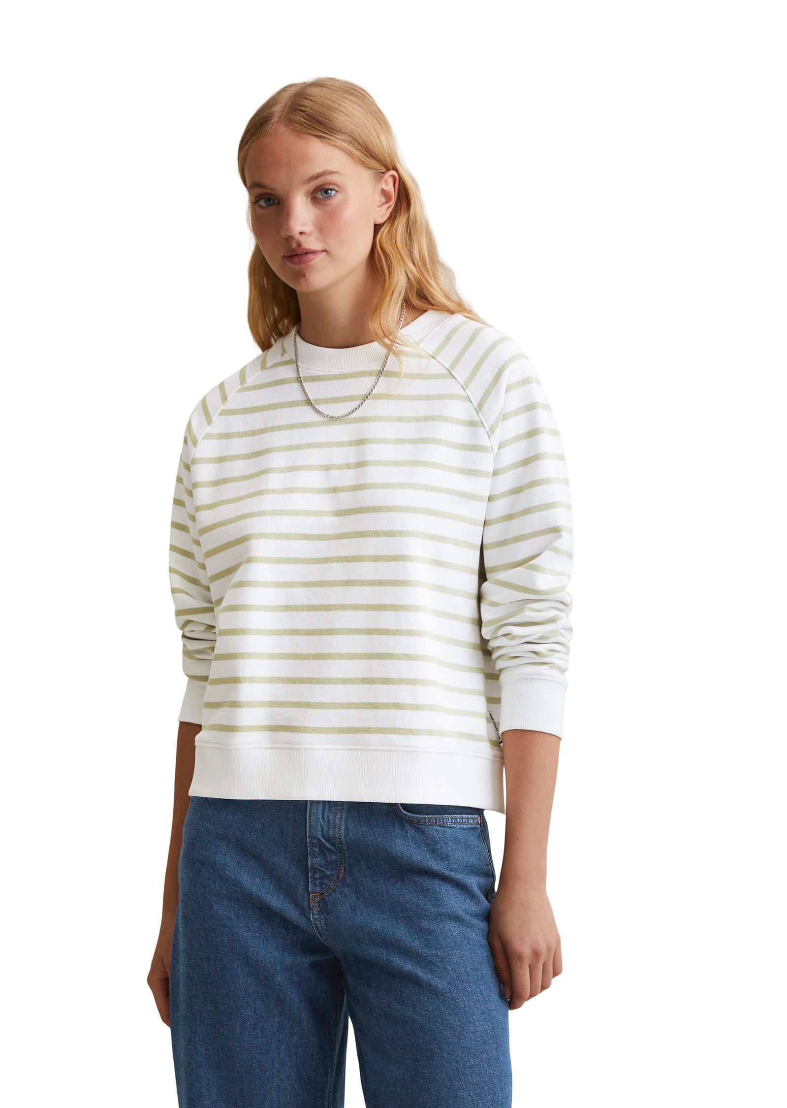 Marc O'Polo DENIM Sweatshirt aus reinem günstig online kaufen