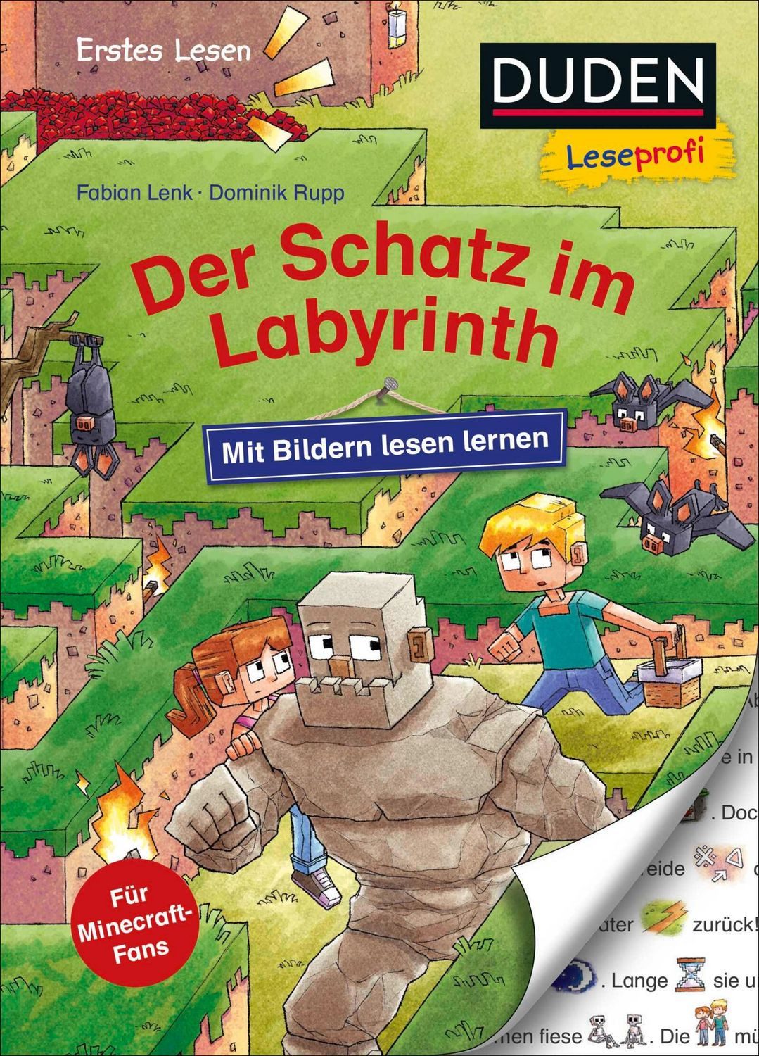 Duden Leseprofi – Mit Bildern lesen lernen: Der Schatz im Labyrinth / Fabian Lenk