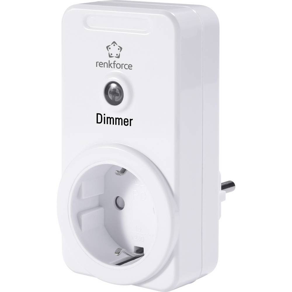 RS2W Renkforce Dimmer Funk-Steckdose Smart-Home-Steuerelement mit