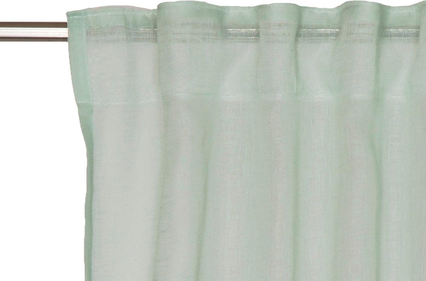 SCHÖNER WOHNEN-Kollektion Vorhang Soho (1 St), verdeckte Schlaufen, transparent, HxB: 250x130