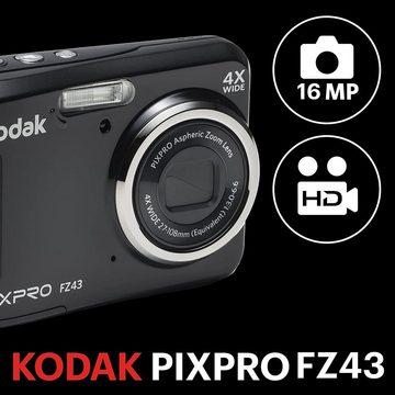 Kodak FriendlyZoom FZ43 Digitalkamera - kompakt, 1/2,3", Vollformat-Digitalkamera