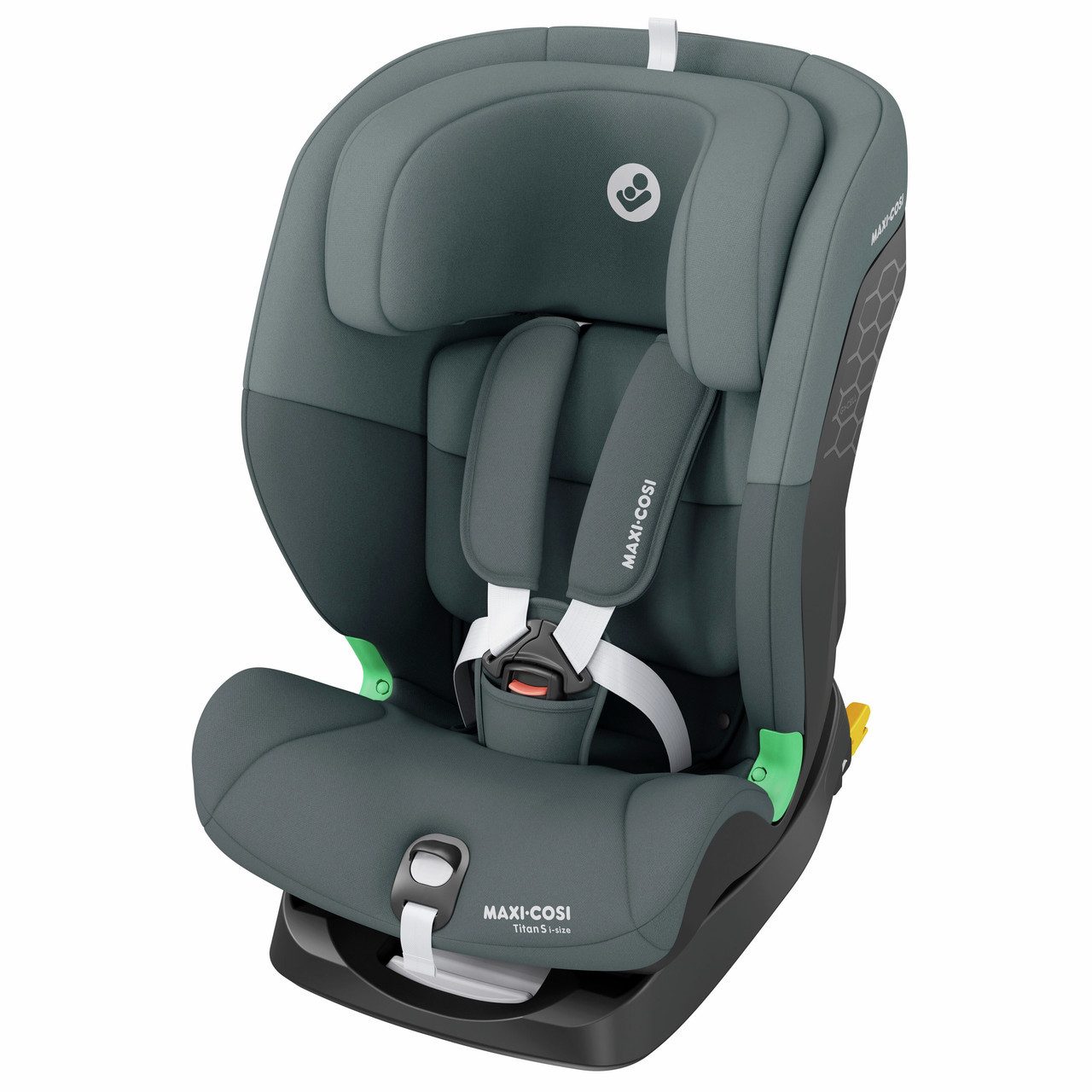 Maxi-Cosi Autokindersitz Maxi-Cosi Titan S i-Size, Mitwachsender Kindersitz, 15Monate–12Jahre (ab: 15 Monate, bis: 12 Jahre, Mehrere Liegepositionen G-CELL Seitenaufprallschutz 5-Punkt-Sicherh…