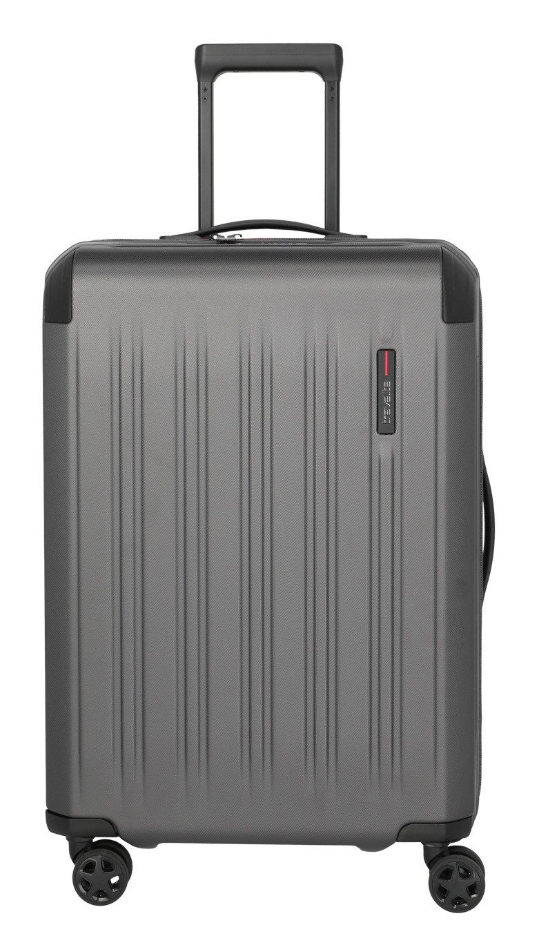 travelite Hartschalen-Trolley DYNAMIIC Reisekoffer Hartschale, 4 Rollen, ABS-Hartschale und Volumenerweiterung