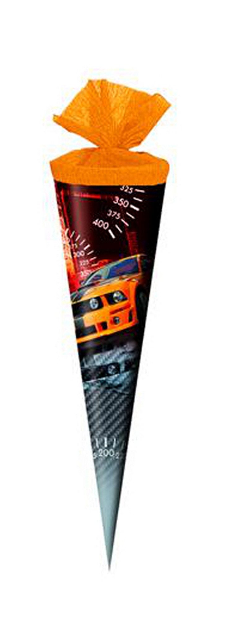 Livepac Office Schultüte Schultüte / Zuckertüte / Länge: 35cm / rund / "Citycar"