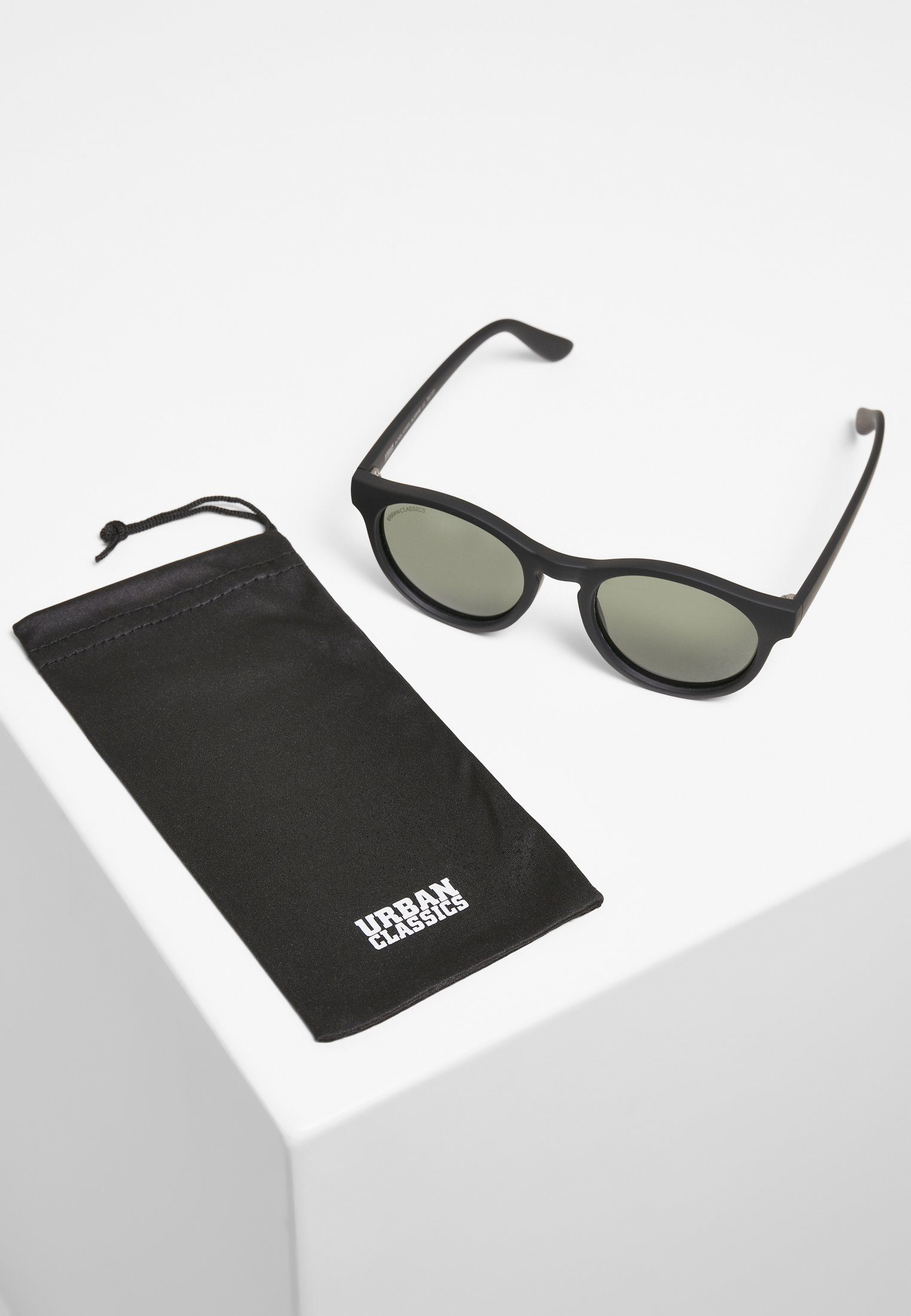 URBAN CLASSICS Sonnenbrille Accessoires Sunglasses UC black/green Sunrise
