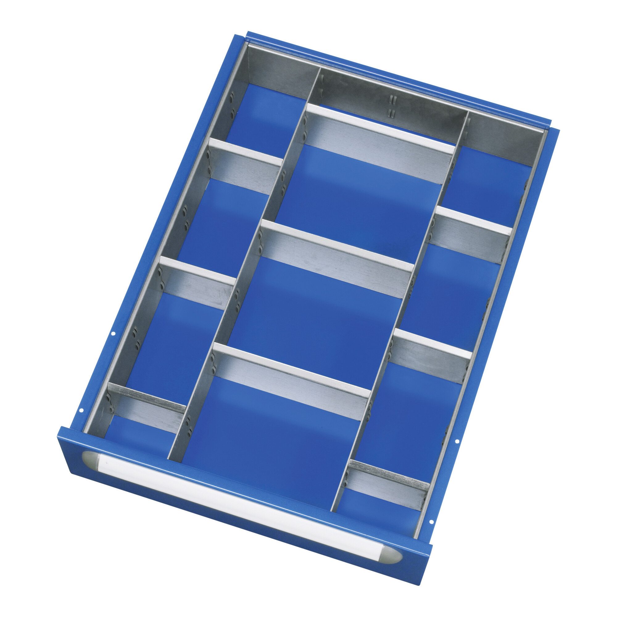 RAU Sortimentskasten Rau Schubladen-Einteilungs-Set Schublade-E H 120-360mm 2 Trenn + 9 Ste