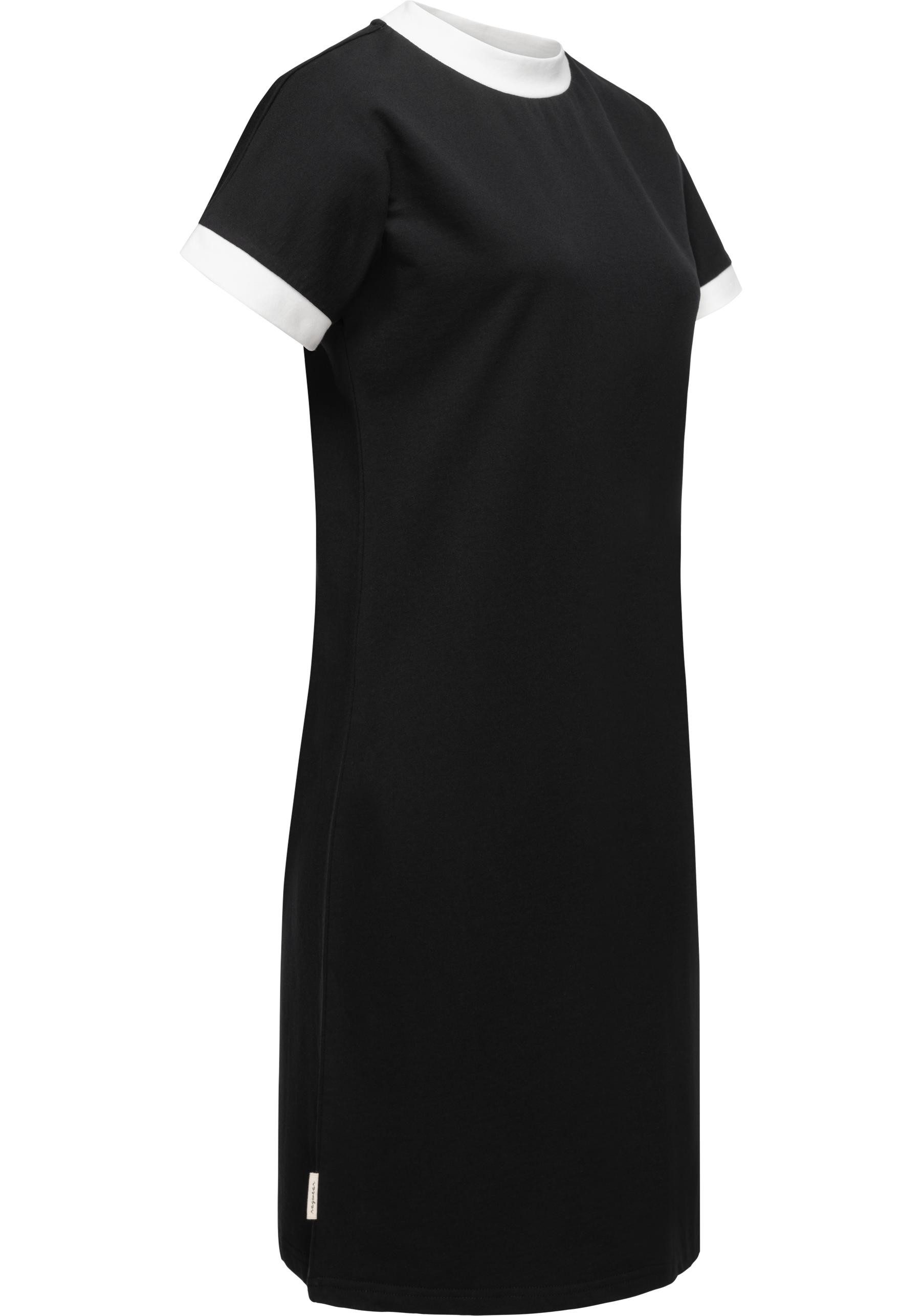 Ragwear Shirtkleid Katchi Solid stylisches Sommerkleid in Shirt-Optik