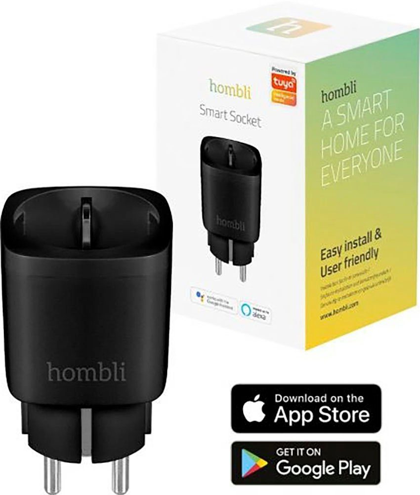 Hombli smarte Smart-Home-Zubehör EU Steckdose Schwarz