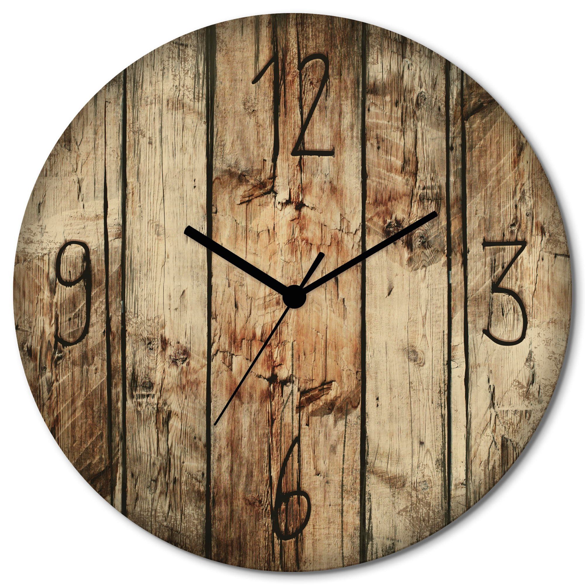 Artland Wanduhr Chroniken der Natur (wahlweise mit Quarz- oder Funkuhrwerk, lautlos ohne Tickgeräusche)